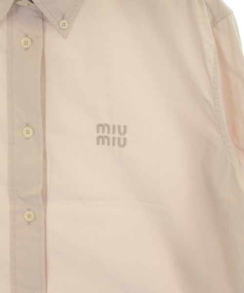Miu Miu（ミュウミュウ）カジュアルシャツ ベージュ サイズ:36(XS位) レディース/2200710563019