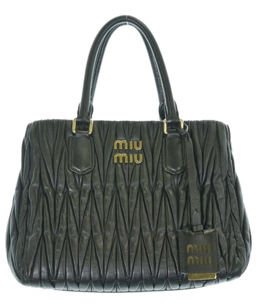 Miu Miu（ミュウミュウ）ハンドバッグ 黒 サイズ:- レディース/2200710563033