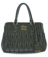 Miu Miu（ミュウミュウ）ハンドバッグ 黒 サイズ:- レディース/2200710563033