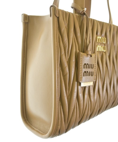 Miu Miu（ミュウミュウ）ハンドバッグ 茶 サイズ:- レディース/2200710563040