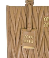 Miu Miu（ミュウミュウ）ハンドバッグ 茶 サイズ:- レディース/2200710563040