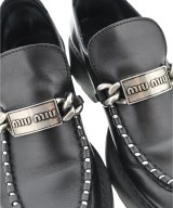Miu Miu（ミュウミュウ）ドレスシューズ/ローファー 黒 サイズ:EU39(25.5cm位) レディース/2200710930095