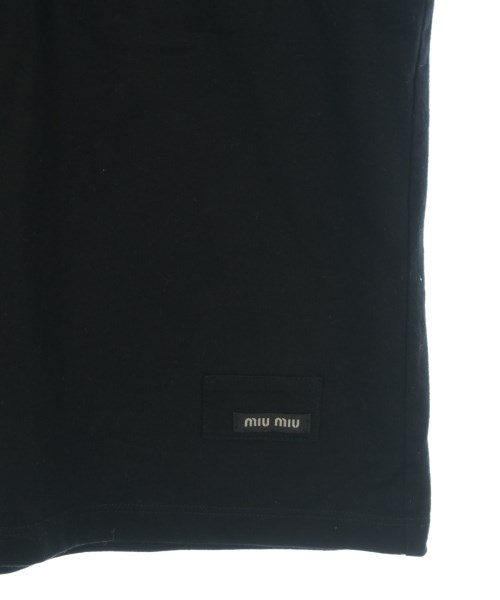 Miu Miu（ミュウミュウ）Tシャツ・カットソー 黒 サイズ:S レディース/2200712159081