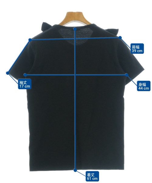 Miu Miu（ミュウミュウ）Tシャツ・カットソー 黒 サイズ:S レディース/2200712159081