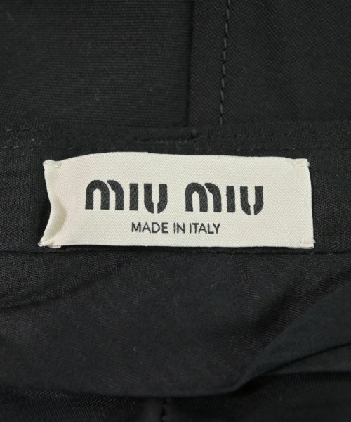 Miu Miu（ミュウミュウ）ショートパンツ 黒 サイズ:38(S位) レディース/2200712752077