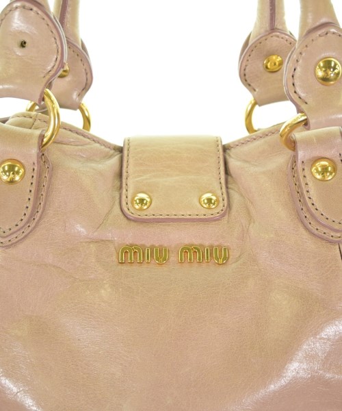 Miu Miu（ミュウミュウ）ショルダーバッグ ベージュ サイズ:- レディース/2200712967075