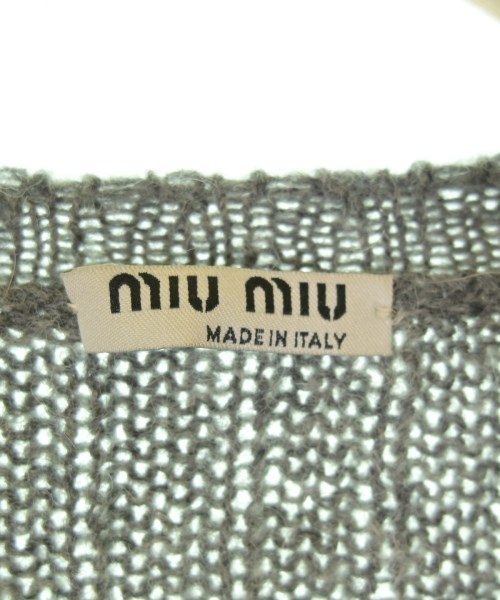 Miu Miu（ミュウミュウ）カーディガン グレー サイズ:38(S位) レディース/2200659947031