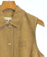 Miu Miu（ミュウミュウ）ワンピース ベージュ サイズ:34(XXS位) レディース/2200714422015