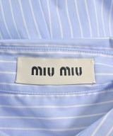 Miu Miu（ミュウミュウ）カジュアルシャツ 青 サイズ:38(S位) レディース/2200714422046