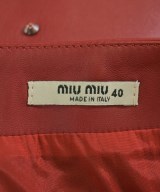 Miu Miu（ミュウミュウ）ミニスカート 赤 サイズ:40(M位) レディース/2200714422084
