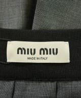 Miu Miu（ミュウミュウ）ミニスカート グレー サイズ:42(M位) レディース/2200714422114