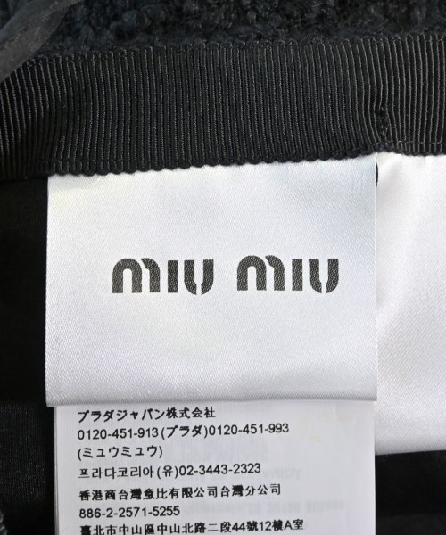 Miu Miu（ミュウミュウ）ミニスカート 黒 サイズ:38(S位) レディース/2200714422145