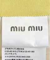 Miu Miu（ミュウミュウ）ミニスカート 黄 サイズ:40(M位) レディース/2200714422152