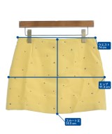 Miu Miu（ミュウミュウ）ミニスカート 黄 サイズ:40(M位) レディース/2200714422152