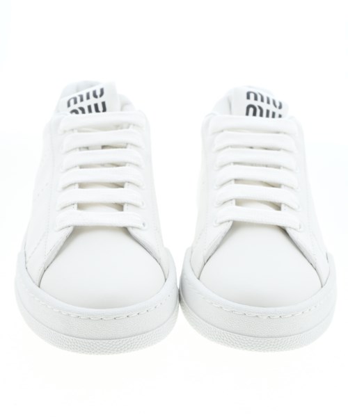 Miu Miu（ミュウミュウ）スニーカー 白 サイズ:EU37(23.5cm位) レディース/2200714422183