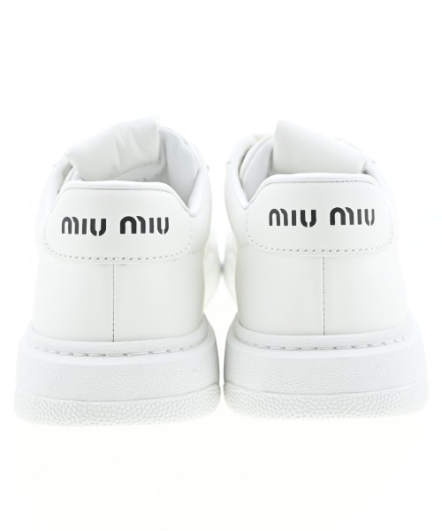 Miu Miu（ミュウミュウ）スニーカー 白 サイズ:EU37(23.5cm位) レディース/2200714422183