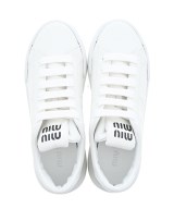Miu Miu（ミュウミュウ）スニーカー 白 サイズ:EU37(23.5cm位) レディース/2200714422183