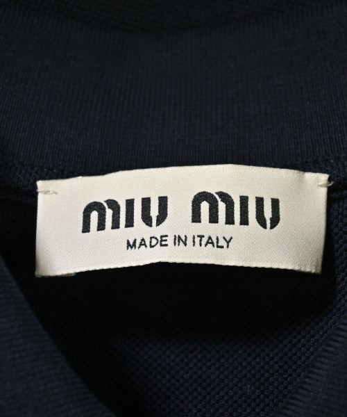 Miu Miu（ミュウミュウ）ポロシャツ 紺 サイズ:M レディース/2200714876047