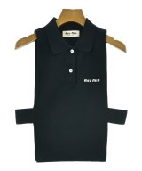 Miu Miu（ミュウミュウ）ポロシャツ 紺 サイズ:M レディース/2200714876047