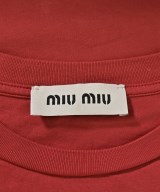 Miu Miu（ミュウミュウ）Tシャツ・カットソー 赤 サイズ:M レディース/2200716111023