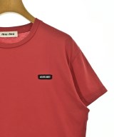 Miu Miu（ミュウミュウ）Tシャツ・カットソー 赤 サイズ:M レディース/2200716111023