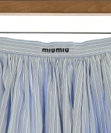 Miu Miu（ミュウミュウ）ひざ丈スカート 青 サイズ:38(S位) レディース/2200716379027