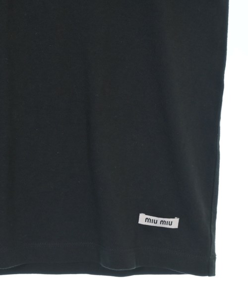 Miu Miu（ミュウミュウ）Tシャツ・カットソー 黒 サイズ:S レディース/2200716832034