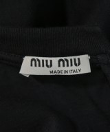 Miu Miu（ミュウミュウ）Tシャツ・カットソー 黒 サイズ:S レディース/2200716832034