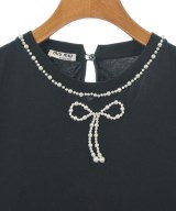 Miu Miu（ミュウミュウ）Tシャツ・カットソー 黒 サイズ:S レディース/2200716832034