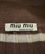 Miu Miu（ミュウミュウ）カーディガン 茶 サイズ:38(S位) レディース/2200717056309