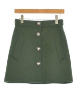 Miu Miu（ミュウミュウ）ミニスカート 緑 サイズ:38(S位) レディース/2200717057177