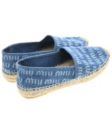 Miu Miu（ミュウミュウ）エスパドリーユ 青 サイズ:EU35(21.5cm位) レディース/2200717638123