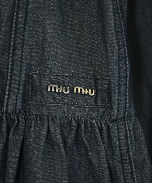 Miu Miu（ミュウミュウ）シャツワンピース 紺 サイズ:40(M位) レディース/2200717718054
