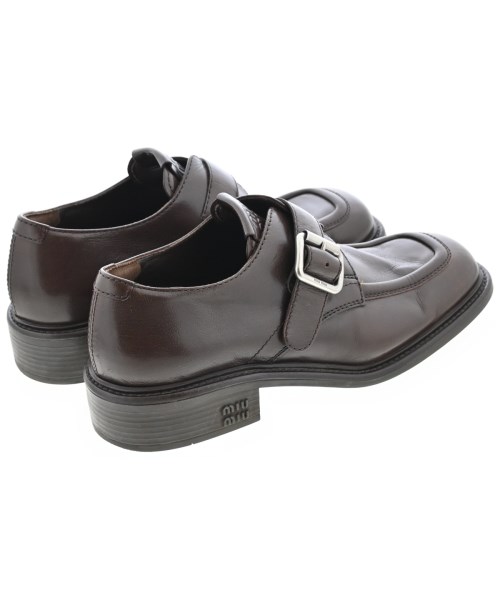 Miu Miu（ミュウミュウ）ビジネス・ドレスシューズ 茶 サイズ:EU37 1/2(24cm位) レディース/2200718005146