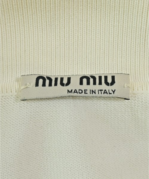 Miu Miu（ミュウミュウ）ニット・セーター 白 サイズ:-(M位) レディース/2200718203023