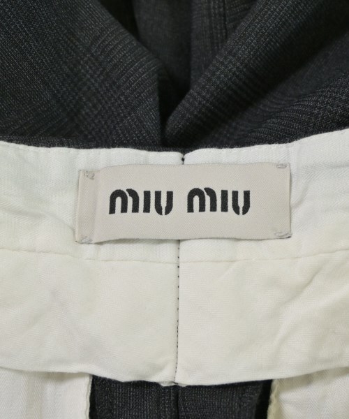 Miu Miu（ミュウミュウ）スラックス グレー サイズ:36(XS位) レディース/2200718219024