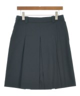 Miu Miu（ミュウミュウ）ひざ丈スカート 紺 サイズ:36(XS位) レディース/2200718219031