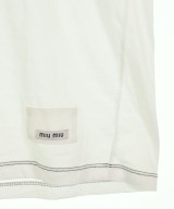 Miu Miu（ミュウミュウ）Tシャツ・カットソー 白 サイズ:S レディース/2200718709020