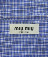 Miu Miu（ミュウミュウ）カジュアルシャツ 青 サイズ:38(S位) レディース/2200718789015