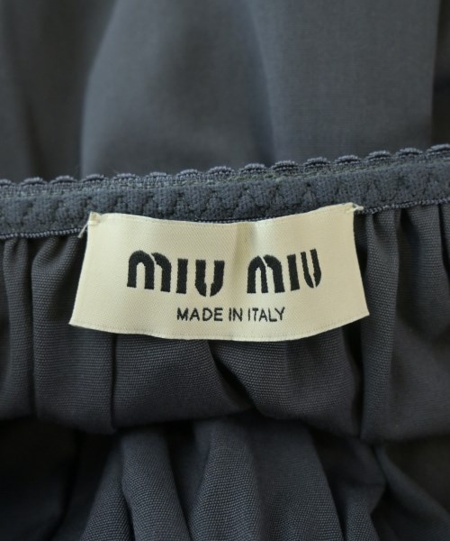 Miu Miu（ミュウミュウ）ひざ丈スカート グレー サイズ:36(XS位) レディース/2200718789039