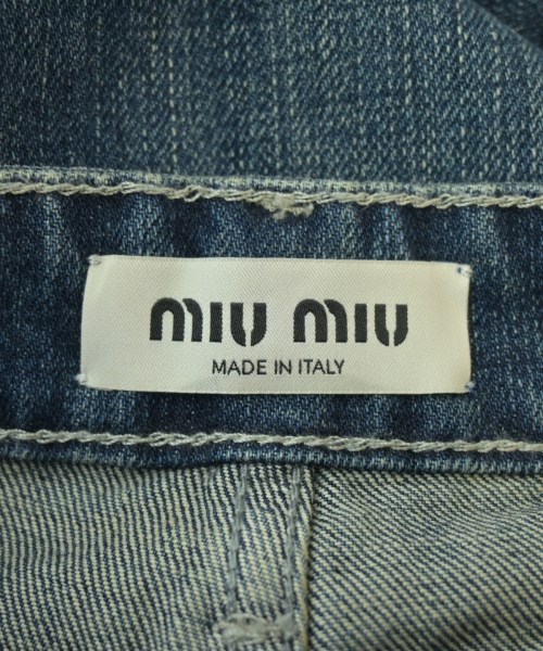 Miu Miu（ミュウミュウ）デニムパンツ 青 サイズ:25(S位) レディース/2200718789046