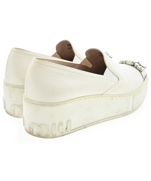 Miu Miu（ミュウミュウ）スニーカー 白 サイズ:EU36(22.5cm位) レディース/2200714318110