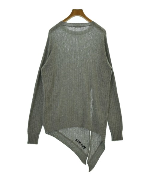 Miu Miu（ミュウミュウ）ニット・セーター グレー サイズ:38(S位) レディース/2200644380119