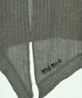 Miu Miu（ミュウミュウ）ニット・セーター グレー サイズ:38(S位) レディース/2200644380119