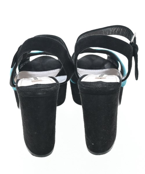 Miu Miu（ミュウミュウ）サンダル 黒 サイズ:EU36 1/2(23cm位) レディース/2200642227324