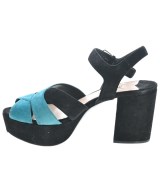 Miu Miu（ミュウミュウ）サンダル 黒 サイズ:EU36 1/2(23cm位) レディース/2200642227324