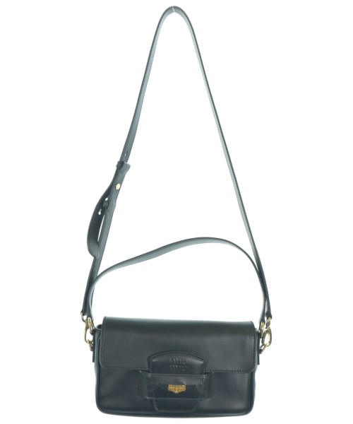 Miu Miu（ミュウミュウ）ショルダーバッグ 黒 サイズ:- レディース/2200646528038