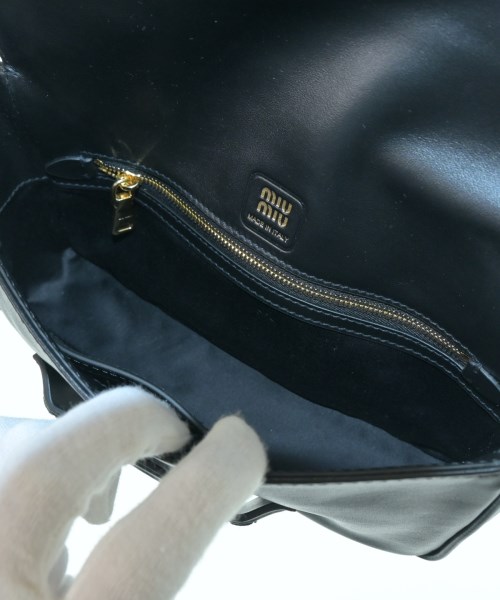 Miu Miu（ミュウミュウ）ショルダーバッグ 黒 サイズ:- レディース/2200646528038