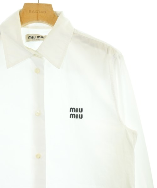 Miu Miu（ミュウミュウ）カジュアルシャツ 白 サイズ:38(S位) レディース/2200646603063