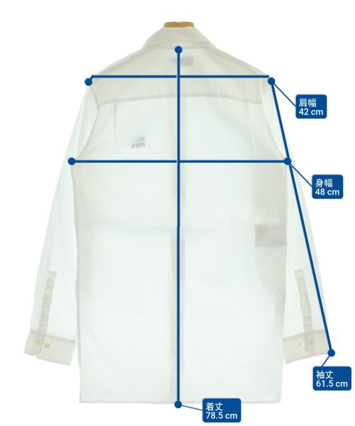 Miu Miu（ミュウミュウ）カジュアルシャツ 白 サイズ:38(S位) レディース/2200646603063